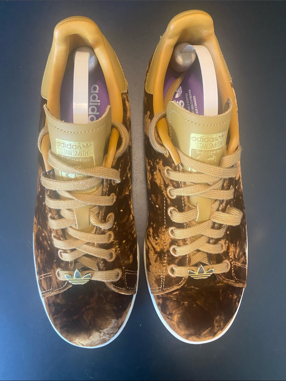 Adidas Stan Smith Velvet Pack Sneakers Mesa 7.5